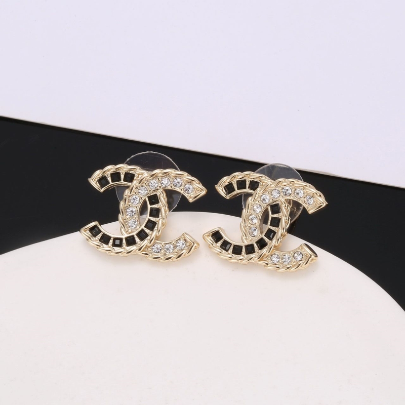 Ch*el earrings